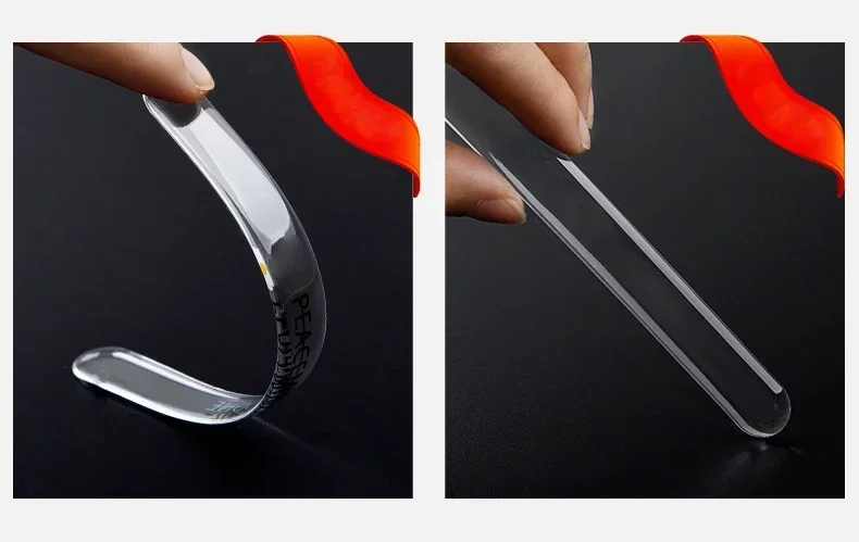 Car Door Edge Transparent Anti Scratch Protection Strips Bumper Scuff Plate Bar Rearview Mirror Anti-collision Protector Sticker