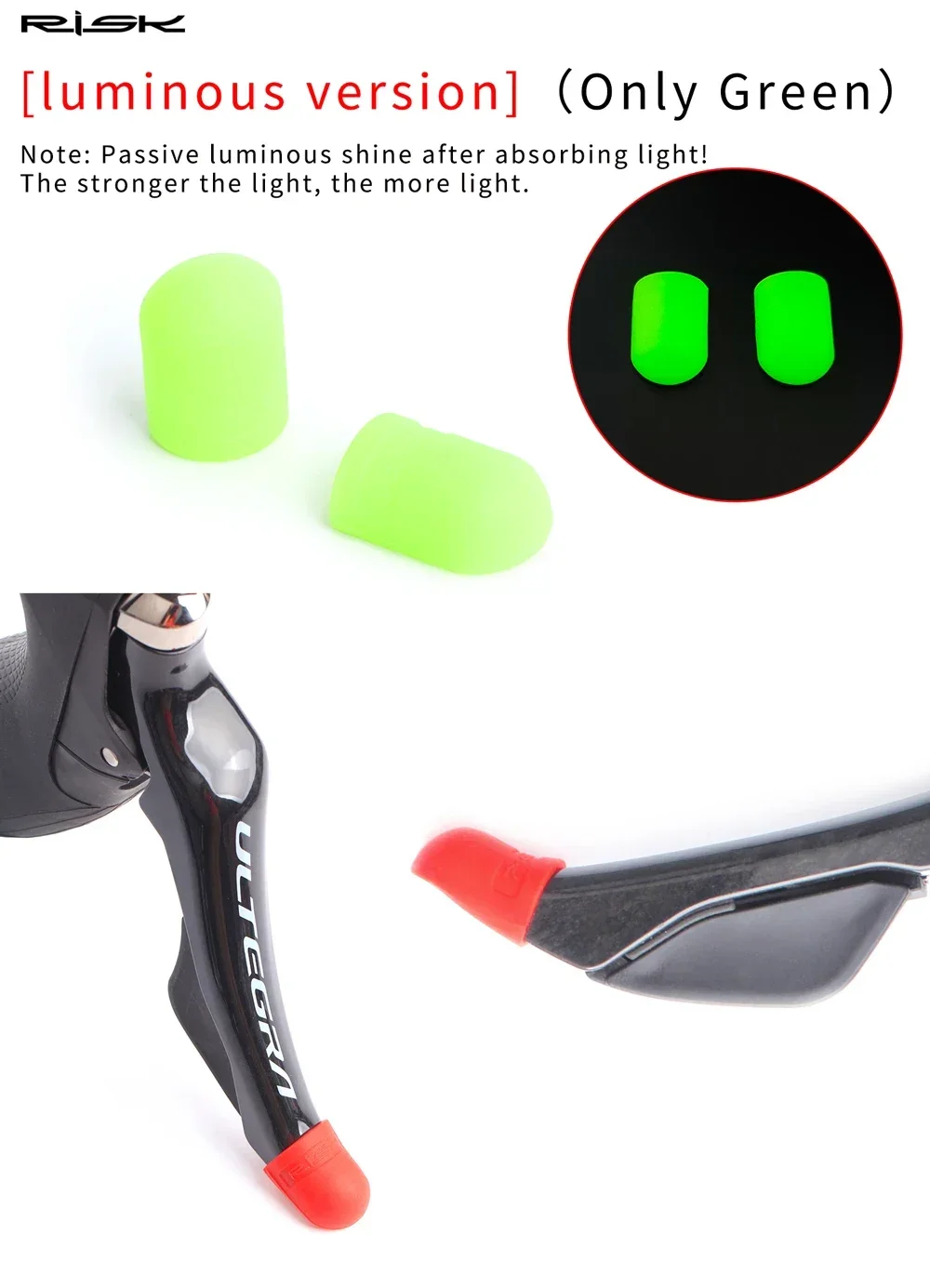 1pair Bike Shifter Lever Protector Cover,Silicone Anti-scratch Sleeve,Oil Disc Brake Lever Protector for Shimano Sram Parts