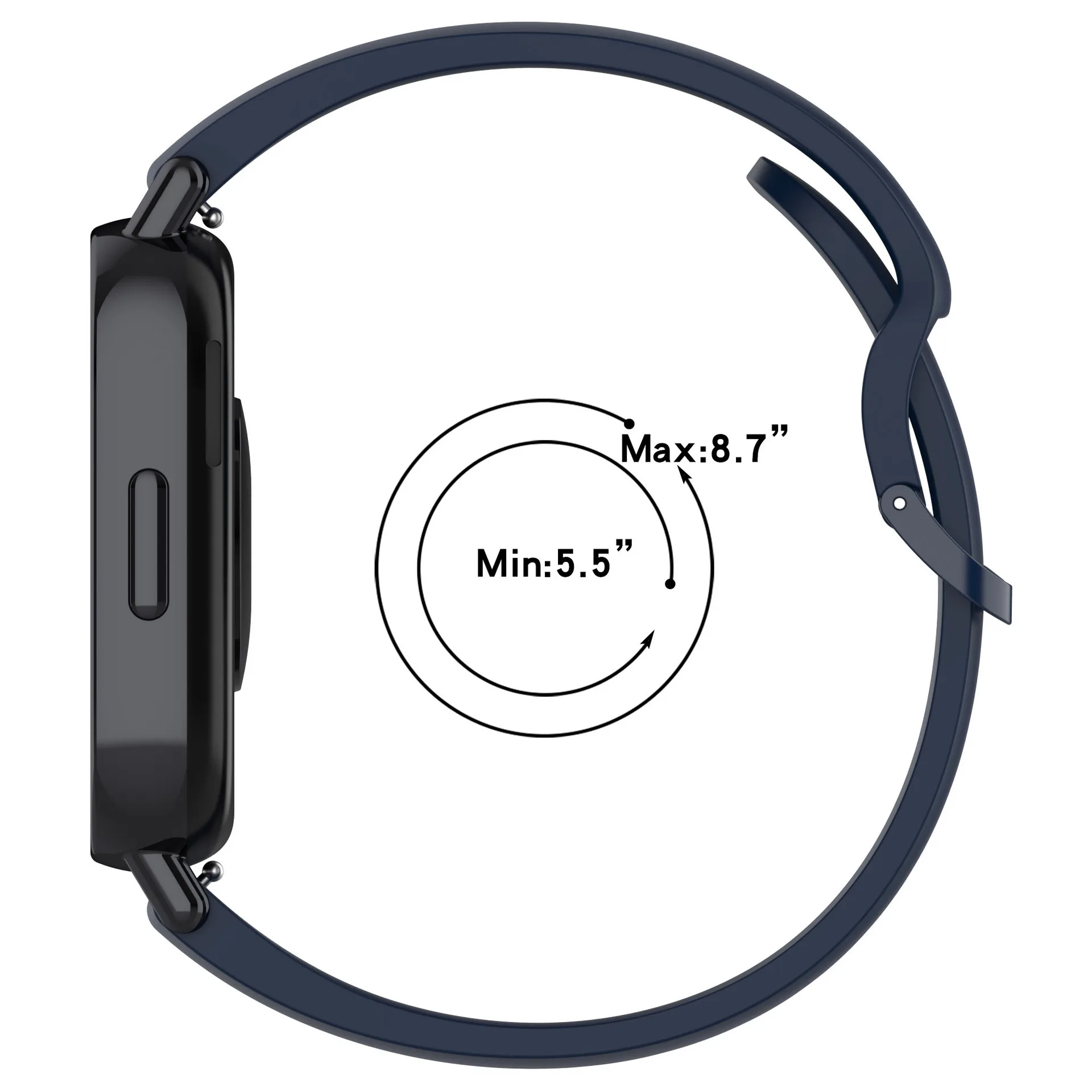 22mm Silicone Strap For Redmi Watch 5 Active/5 Lite SmartWatch Accesorios Correa Bracelet Redmi Watch 5 Lite Sport Band