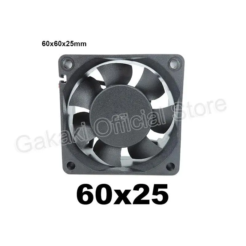 4010 12025 8010 30mm DC 5V 12V 24V Cooling Fan Brushless Motor Case Quiet 40MM 50MM 60MM 70MM 80MM 90MM 120MM for 3D Print 2PIN