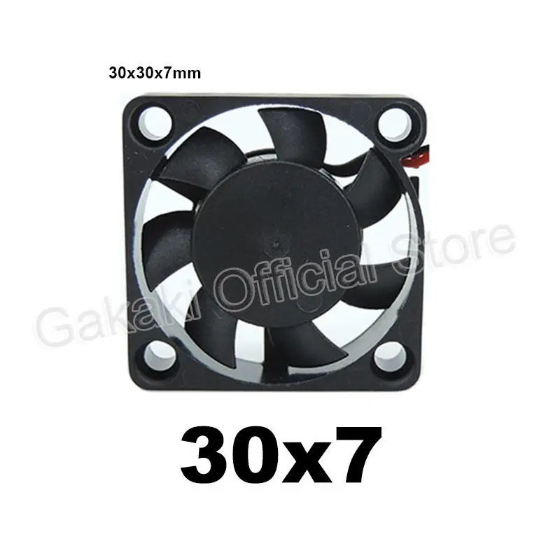 4010 12025 8010 30mm DC 5V 12V 24V Cooling Fan Brushless Motor Case Quiet 40MM 50MM 60MM 70MM 80MM 90MM 120MM for 3D Print 2PIN