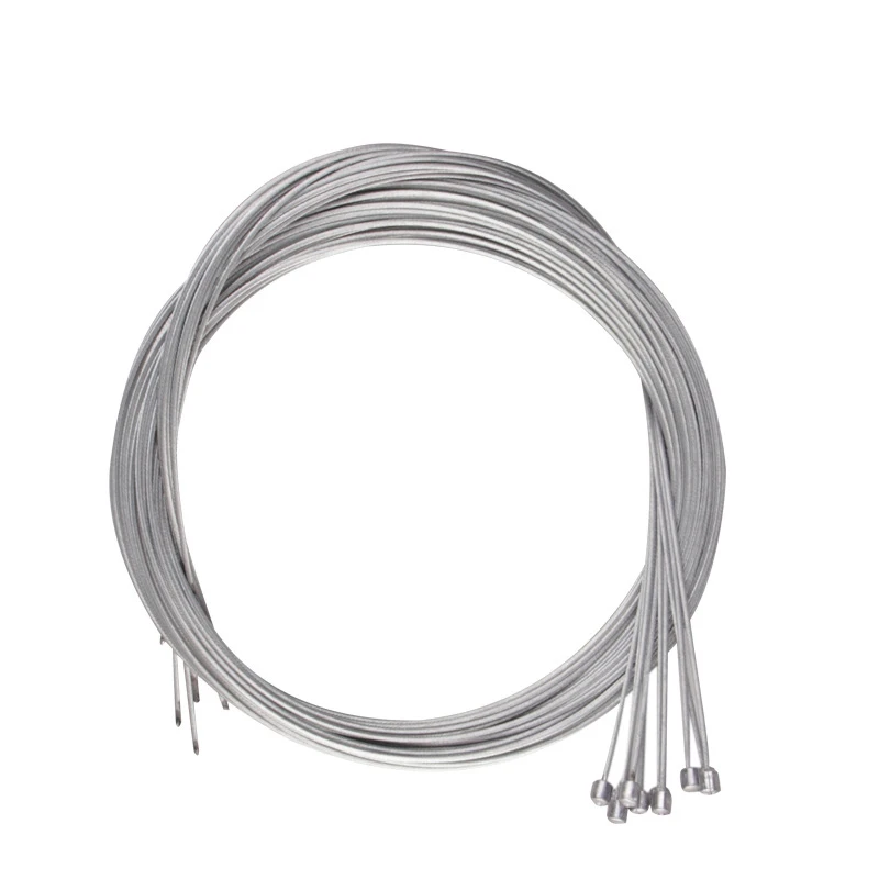 10/5/3/1PC 2M MTB Bicycle Brake Line Bicycle Speed Line Fixed Gear Shifter Gear Brake Cable Set Core Inner Wire MTB Road Bike