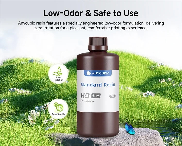 ANYCUBIC UV Resin for 3D Printer Liquid Photopolymer 405nm Standard Resin 3D Printer Printing Materials For LCD Photon Mono