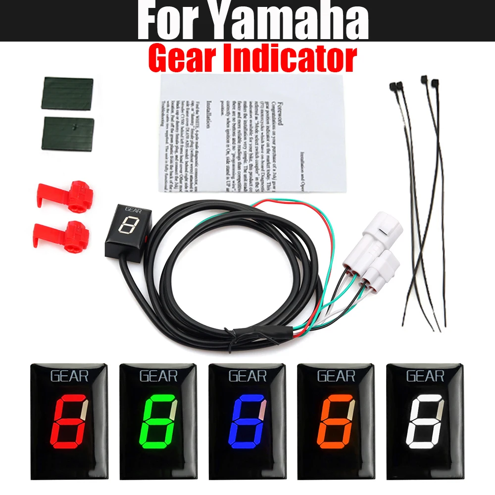 Motorcycle Gear Display Indicator For Yamaha XJ6 FZ6 FZ8 R1 R6 FZ400 FZS XJR400 FZ1 MT01 MT-03 FZ8 FZ16 fjr1300 xjr 1300 Xvs950A
