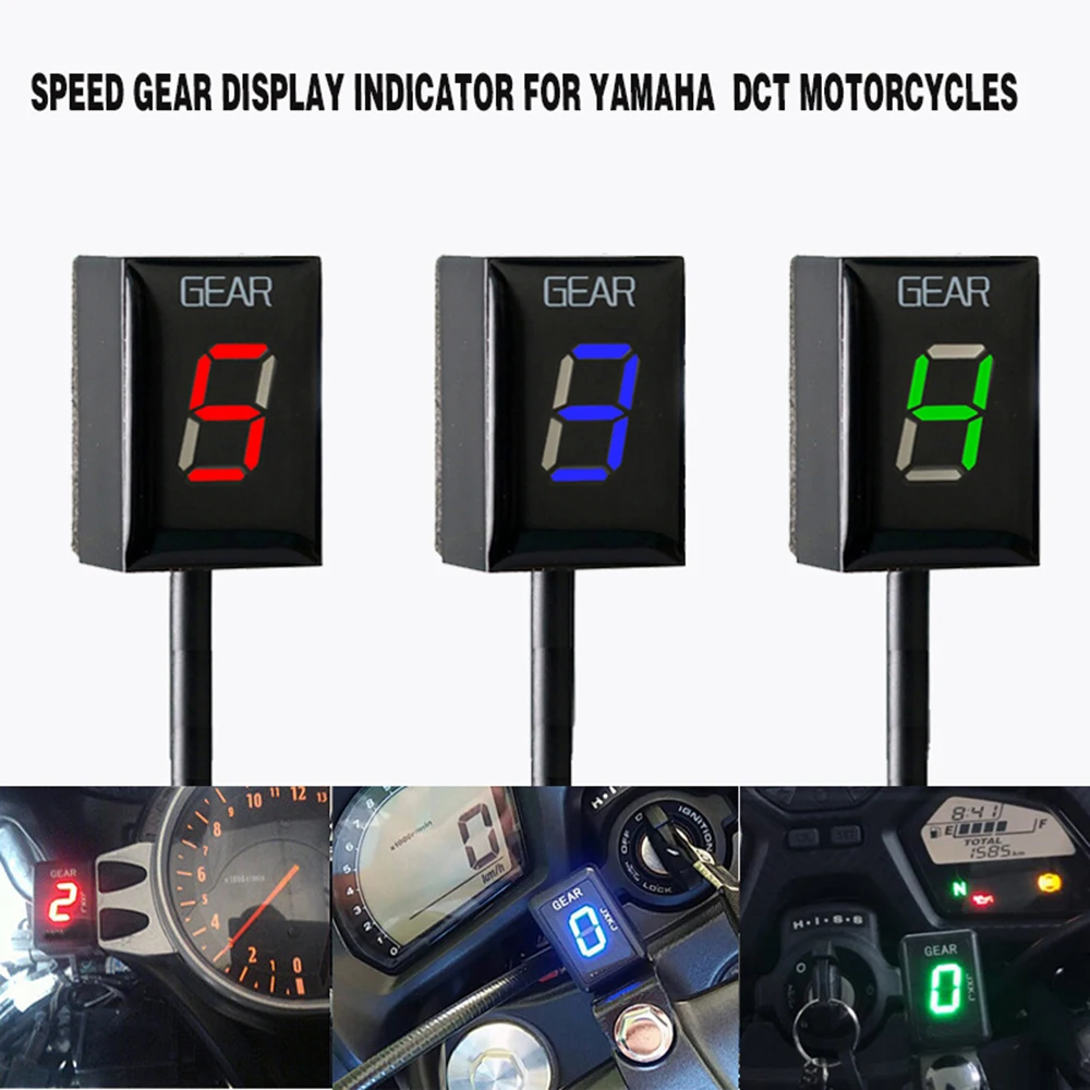 Motorcycle Gear Display Indicator For Yamaha XJ6 FZ6 FZ8 R1 R6 FZ400 FZS XJR400 FZ1 MT01 MT-03 FZ8 FZ16 fjr1300 xjr 1300 Xvs950A