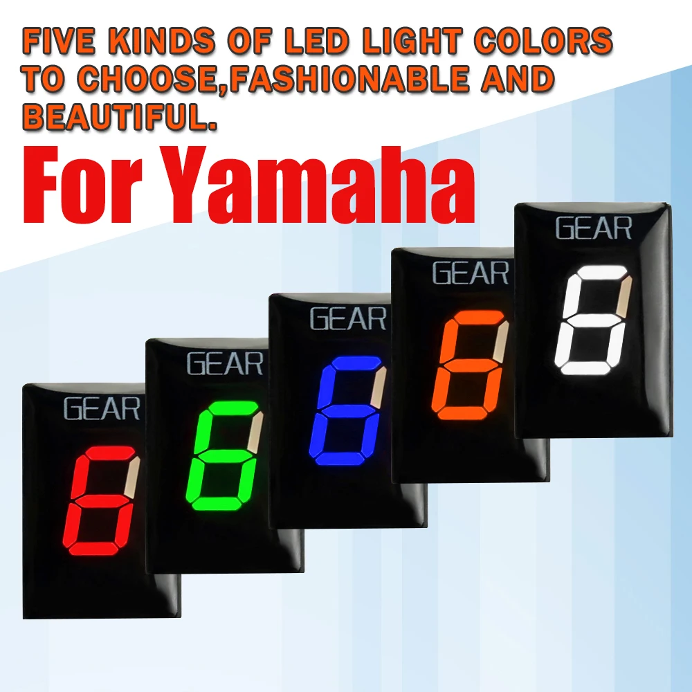Motorcycle Gear Display Indicator For Yamaha XJ6 FZ6 FZ8 R1 R6 FZ400 FZS XJR400 FZ1 MT01 MT-03 FZ8 FZ16 fjr1300 xjr 1300 Xvs950A
