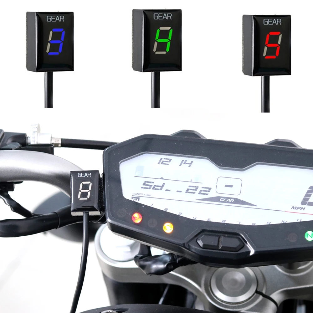 Motorcycle Gear Display Indicator For Yamaha XJ6 FZ6 FZ8 R1 R6 FZ400 FZS XJR400 FZ1 MT01 MT-03 FZ8 FZ16 fjr1300 xjr 1300 Xvs950A