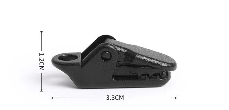 10/20/50pcs Sturdy Tent Clips Outdoor Tarpaulin Clips Anti-wind Fixed Camping Tent Hook Crocodile Clamp Clip for Outdoor Camping