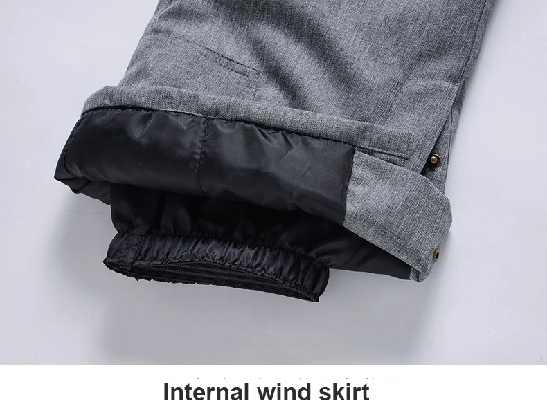 High Quality Men Women Winter Thick Warm Skiing Pants Windproof Waterproof Suspender Trousers Snow Snowboard Pants Plus Size