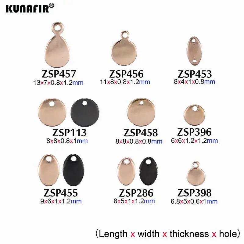 Good polishing golden color Customized Laser engraving logo Tags stainless steel Labels jewelry Tab parts accessories
