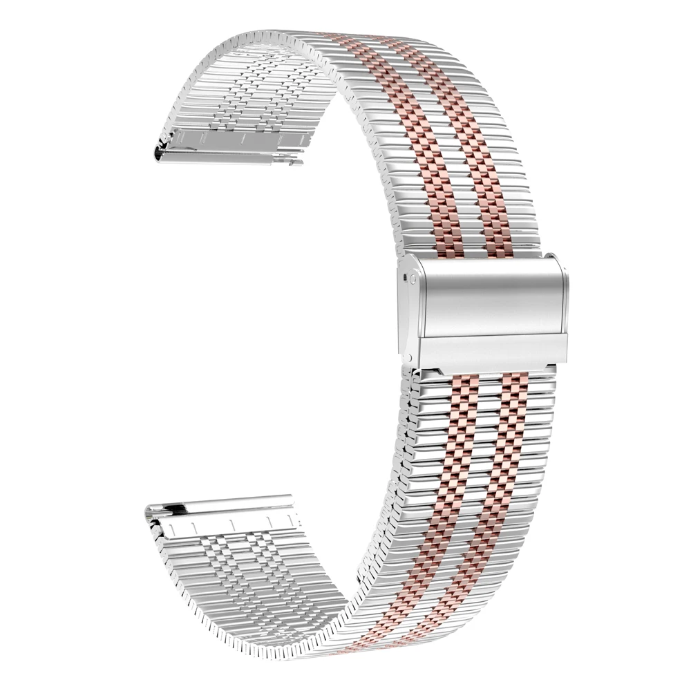Metal Strap For Samsung Galaxy Watch 7/6/5/4/3/5 Pro Gear S3 44mm 40mm 45mm 4 6 Classic 42mm 46mm 43mm 47mm Stainless Steel Band