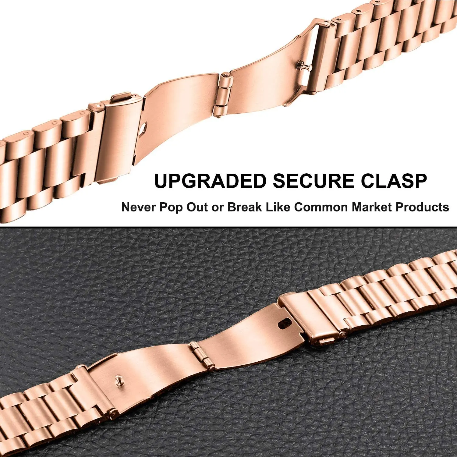 Metal Strap For Samsung Galaxy Watch 7/6/5/4/3/5 Pro Gear S3 44mm 40mm 45mm 4 6 Classic 42mm 46mm 43mm 47mm Stainless Steel Band