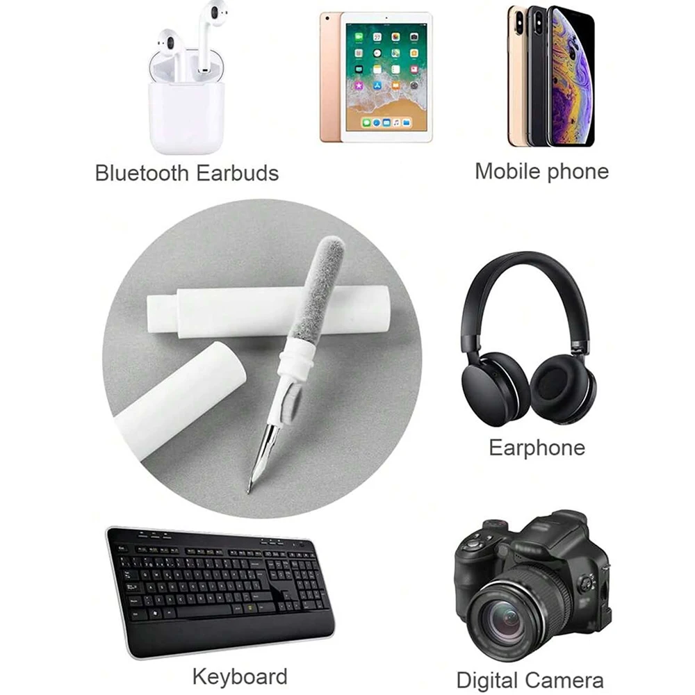 Earphones Cleaning Pen Cleaning Brush Portable Bluetooth Wireless Earphone Camera Cleaning Tool