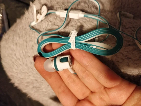 Extra Bass Headphones wired Earphone 3.5mm Earphones With Microphone Noodles Style наушники Sport Headset for Samsung