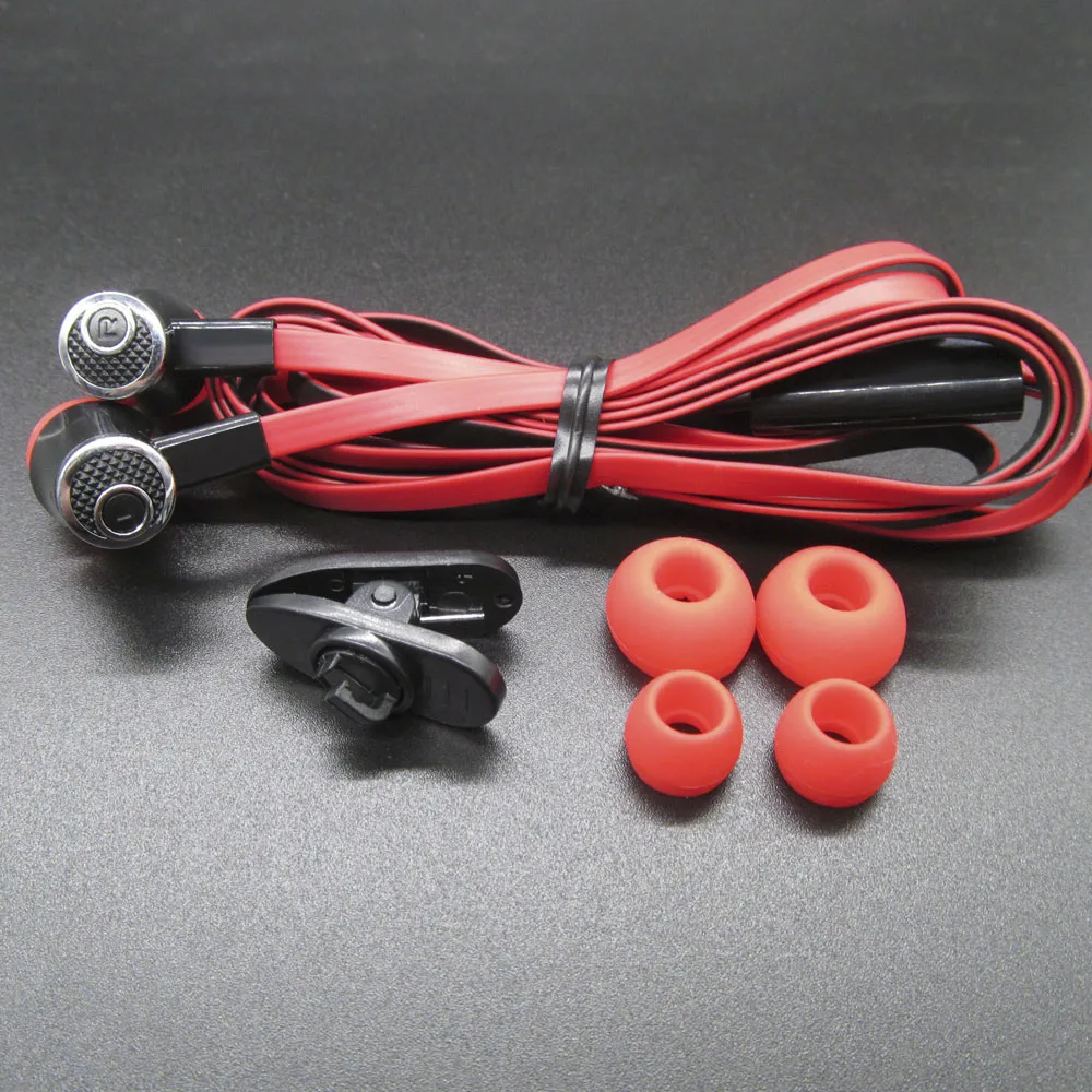 Extra Bass Headphones wired Earphone 3.5mm Earphones With Microphone Noodles Style наушники Sport Headset for Samsung