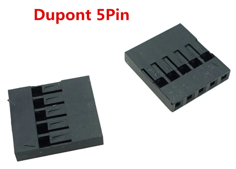 50Pcs 2.54mm Male and Female Dupont and Servo Crimp Wire Jumper Pin Header Connector Terminal Pins Crimp