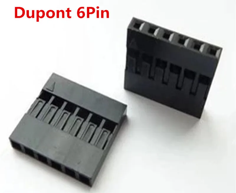 50Pcs 2.54mm Male and Female Dupont and Servo Crimp Wire Jumper Pin Header Connector Terminal Pins Crimp