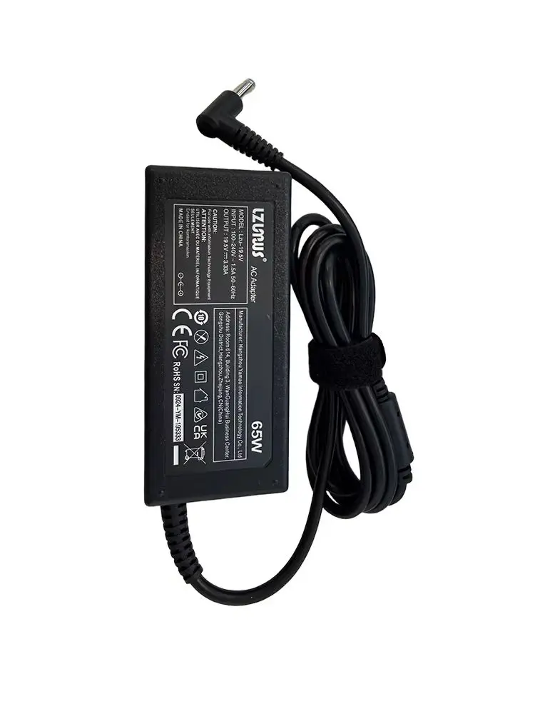 19.5V 3.33A 65W 4.5*3.0mm Laptop Charger Adapter For Hp Envy 17-j010us Pavilion 15-j000 Chromebook 11 G4 G5 EE 14 G3 246 G4 248