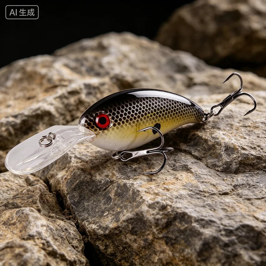 1Pcs Crank Fishing Lure Bait Wobbler 14g 10cm Minnow Isca Artificial Lures Crankbait Leurre De Bass Pike Trolling Pesca Tackle