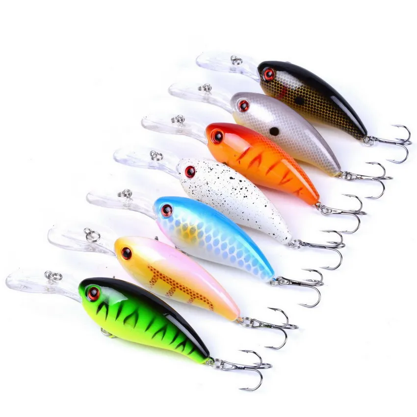 1Pcs Crank Fishing Lure Bait Wobbler 14g 10cm Minnow Isca Artificial Lures Crankbait Leurre De Bass Pike Trolling Pesca Tackle