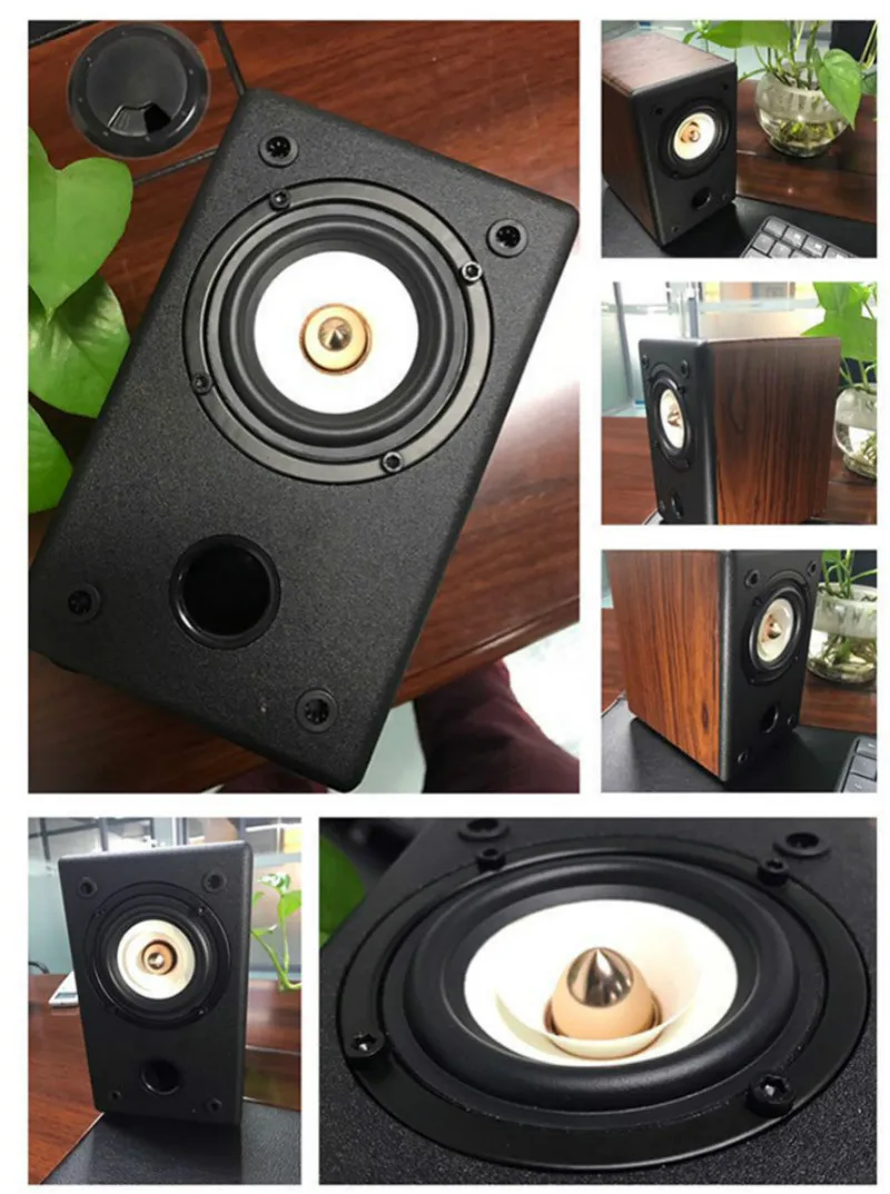 AIYIMA 2Pcs 3Inch Audio Portable Speakers 4 8 Ohm 15W Full Range Hifi Bass Speaker Altavoz Portatil Speaker DIY Home Theater