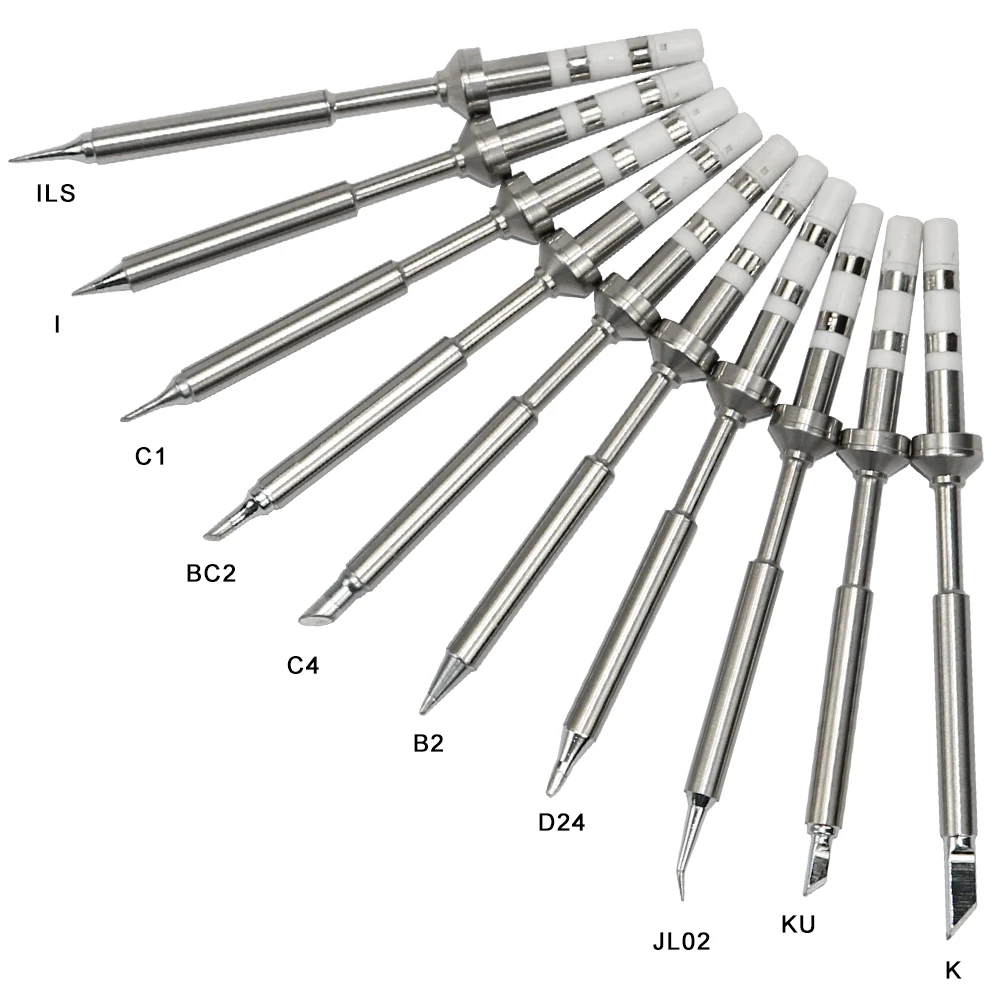 TS101/TS100/T85 Soldering Iron tips Replacement Various models of Tip Electric Soldering Iron Tip K KU I D24 BC2 C4 C1 JL02