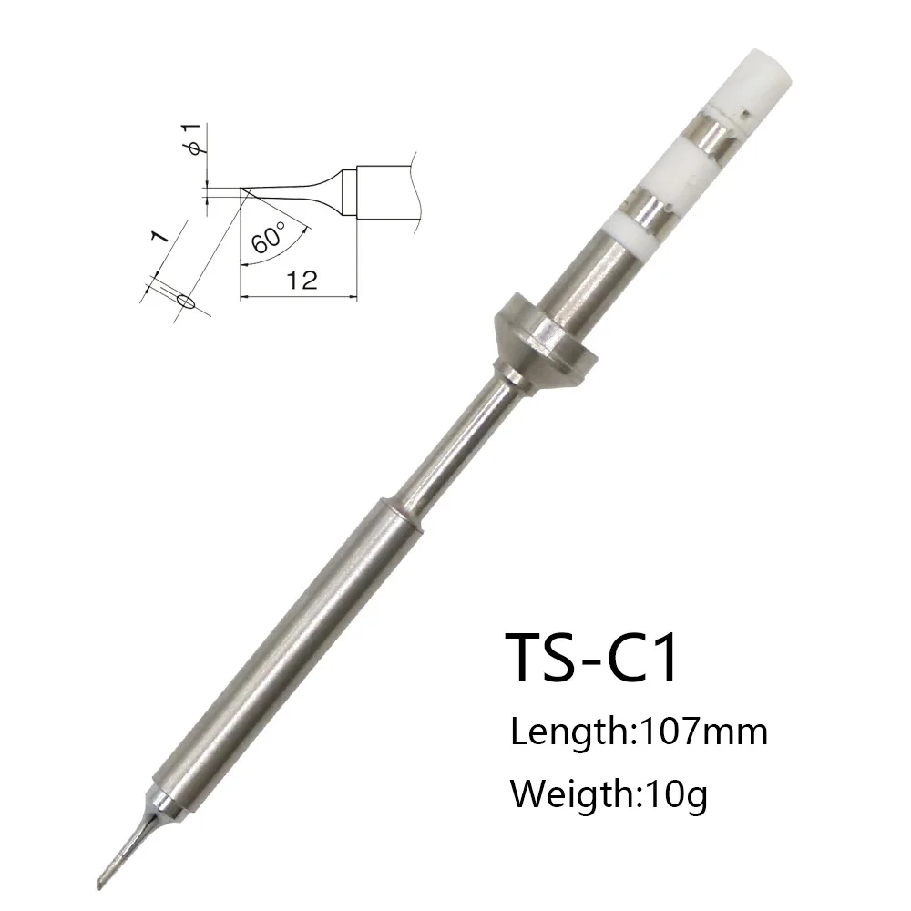 TS101/TS100/T85 Soldering Iron tips Replacement Various models of Tip Electric Soldering Iron Tip K KU I D24 BC2 C4 C1 JL02