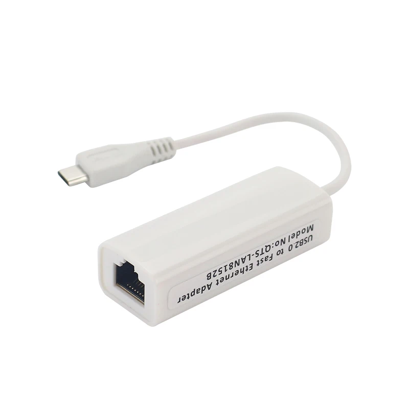 Raspberry Pi Zero Micro USB Ethernet Adapter RJ45 LAN Card 100 Mbps Network Card for Banana Pi BPI-M2 Zero Windows