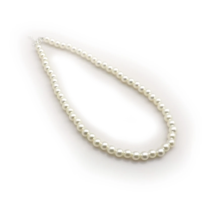XiaoYaoTYM Mixed Lot 24pcs 8mm Imitation Pearl Necklace Fashion 17" Imitation Pearl Choker Wholesale