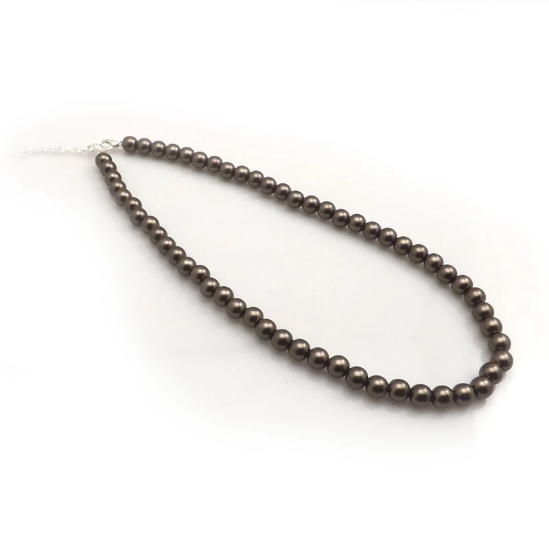 XiaoYaoTYM Mixed Lot 24pcs 8mm Imitation Pearl Necklace Fashion 17" Imitation Pearl Choker Wholesale