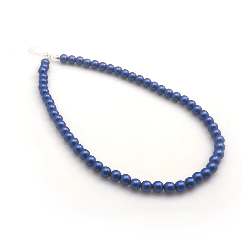 XiaoYaoTYM Mixed Lot 24pcs 8mm Imitation Pearl Necklace Fashion 17" Imitation Pearl Choker Wholesale