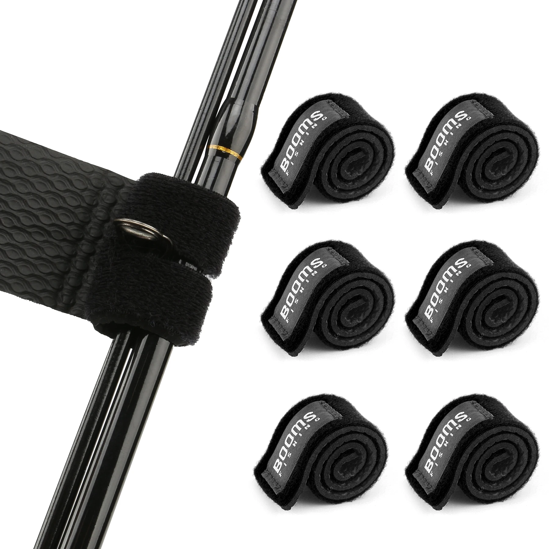 Booms Fishing RS3 Lure Fishing Rod Holder Belt Strap With Rod Tie Suspenders Wrap Fishing Tackle  Boxes Tools Box Accessories