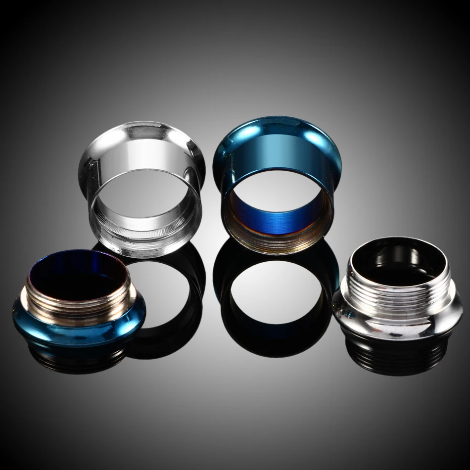 2Pcs/lot 2mm-30mm Stainless Steel Ear Stretcher Expanders Tunnels and Plugs Earrings Screwed Back Ear Dilations Ear Expansions