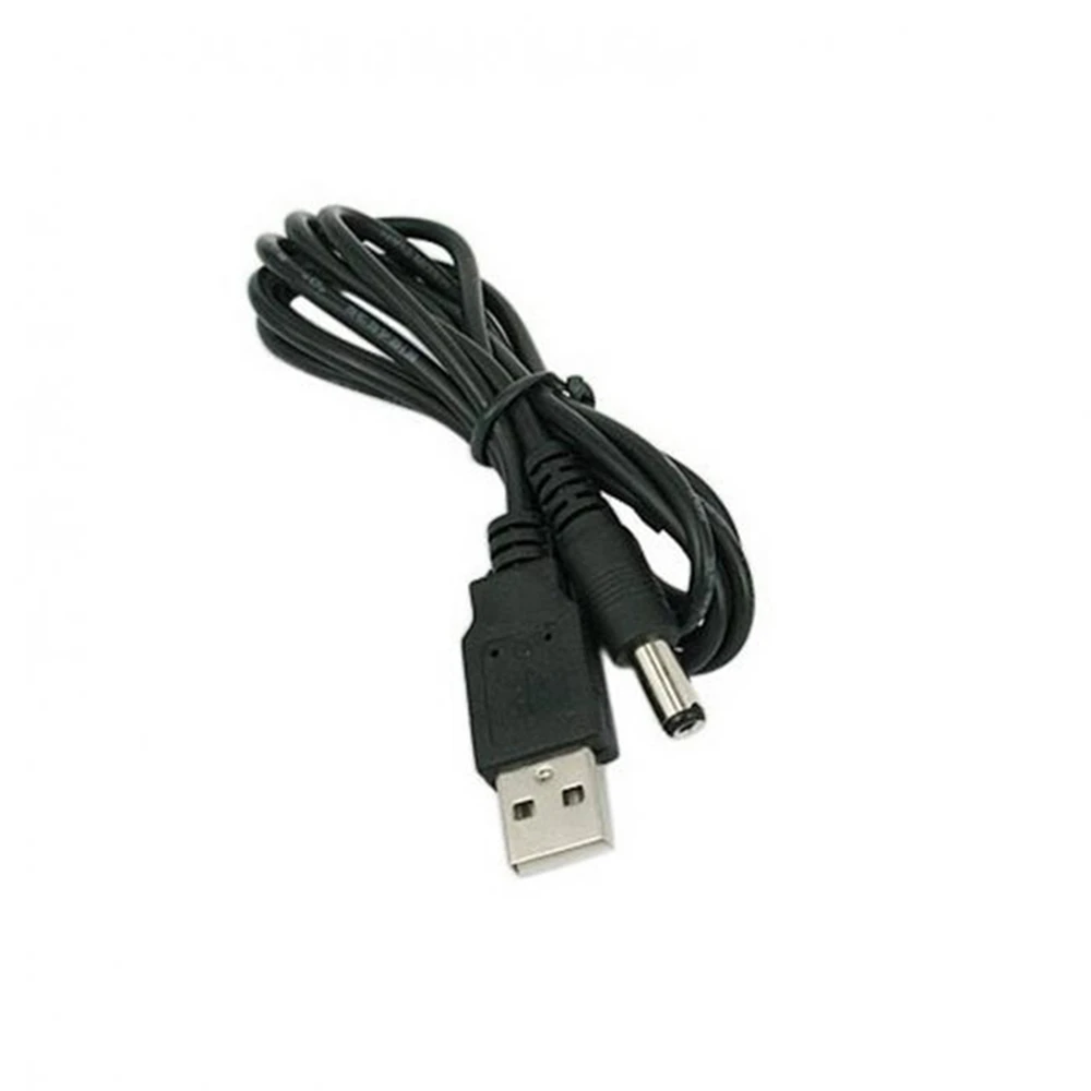 1M USB Port To 5.5 x 2.1mm 5V DC Barrel Jack Power Cable Connector For Small Electronics Devices Promotion Hot