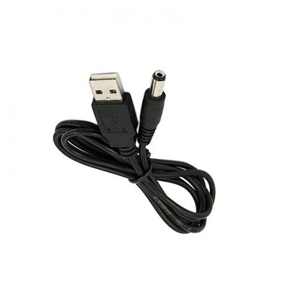 1M USB Port To 5.5 x 2.1mm 5V DC Barrel Jack Power Cable Connector For Small Electronics Devices Promotion Hot