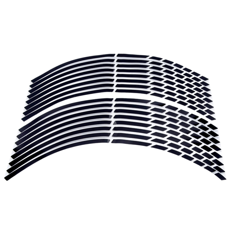17"18"19" 16Strips Motorcycle Car Wheel Tire Stickers Reflective Rim Tape Motorbike Auto Decals for Yamaha Suzuki Honda Kawasaki