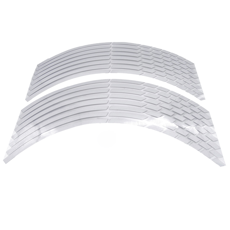 17"18"19" 16Strips Motorcycle Car Wheel Tire Stickers Reflective Rim Tape Motorbike Auto Decals for Yamaha Suzuki Honda Kawasaki