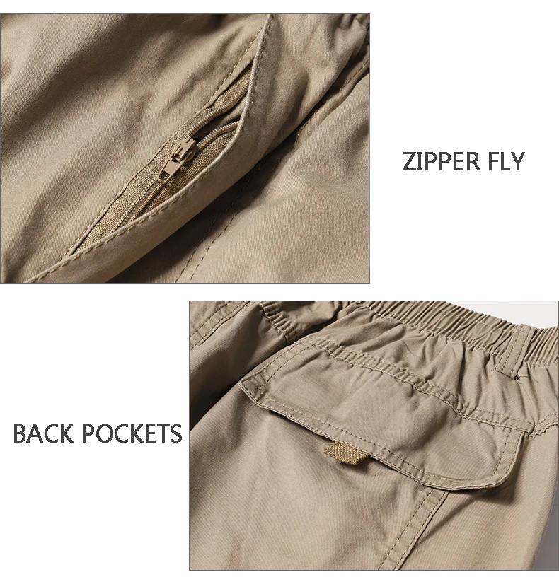 Cotton Cargo Trousers Men Work Pants Sports Casual Jogging Training High Quality Overalls Korean Plus Size Loose Straight Pants