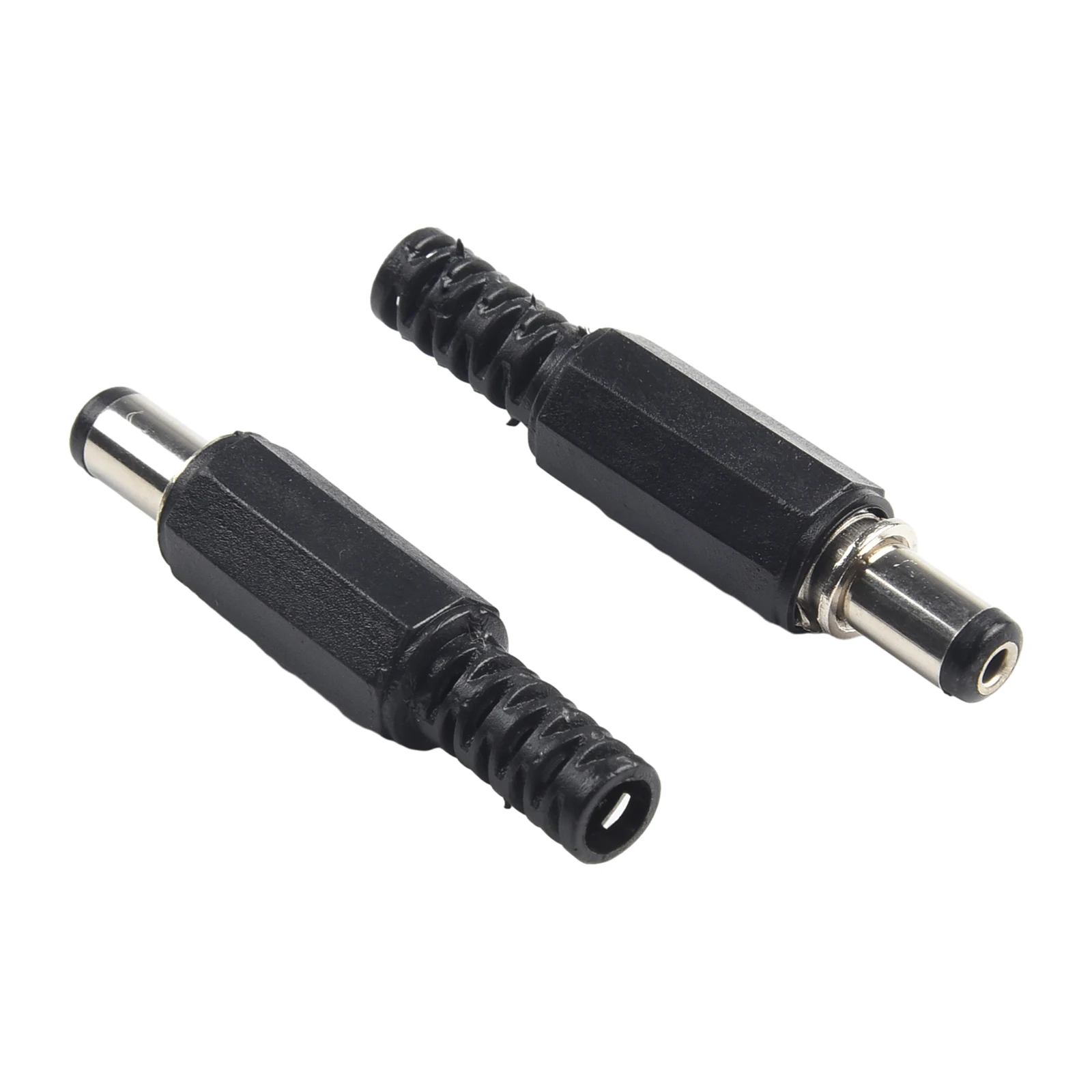 5 Pair DC 12V Male Female Socket Panel Mount Barrels Jack Plug Power Connector Female Jack Screw Nut Panel Mount Connector