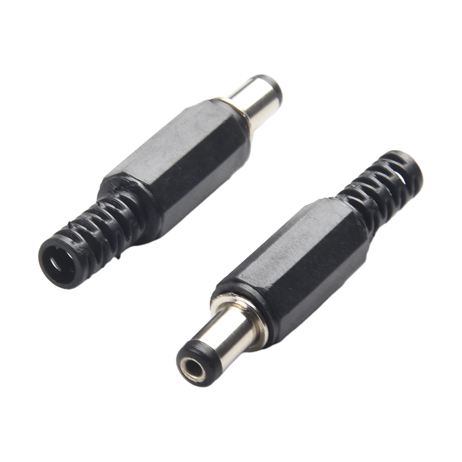 5 Pair DC 12V Male Female Socket Panel Mount Barrels Jack Plug Power Connector Female Jack Screw Nut Panel Mount Connector