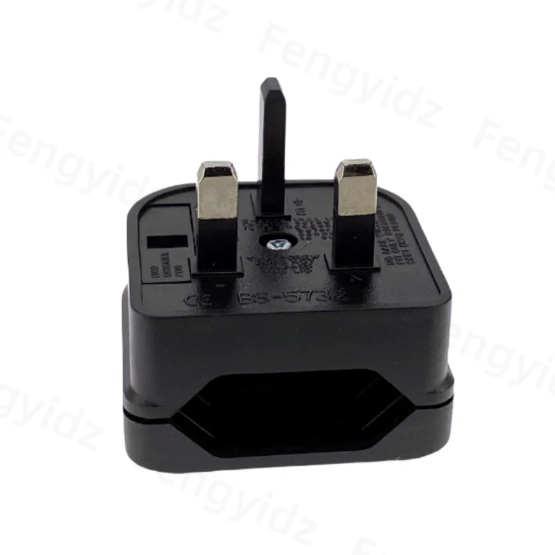 1Pc European Euro EU 2 Pin to UK 3Pin Power Socket Travel Plug Adapter Converter New