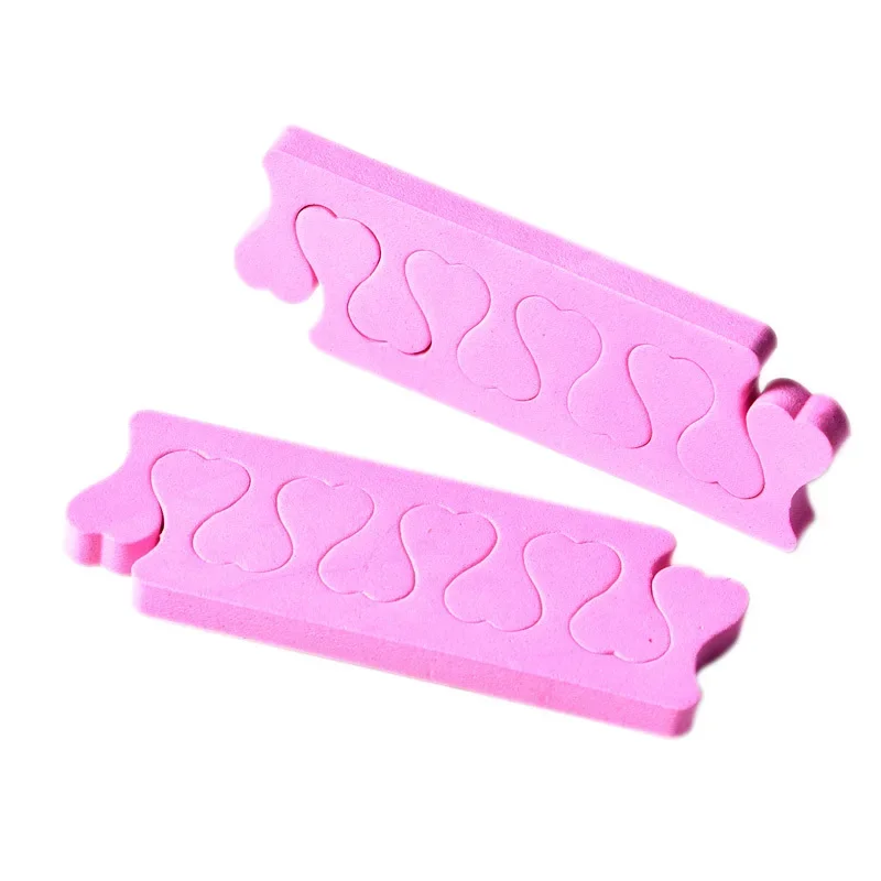 100,200pcs/Pack Nail Art Toe Separators Fingers Foots Sponge Soft UV Gel Polish Beauty Tools Manicure Pedicure Pack Nail Kits