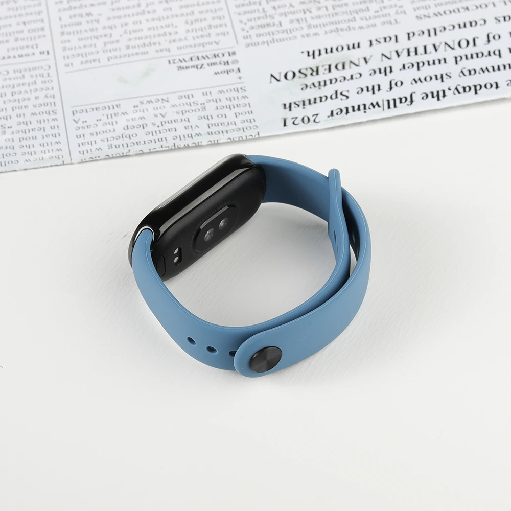 Silicone Strap For Xiaomi Mi Band 11 10 9 8 NFC Sport Bracelet Wristband Pulseira Correa Xiaomi Smart Band 11 10 9 8 Accessories