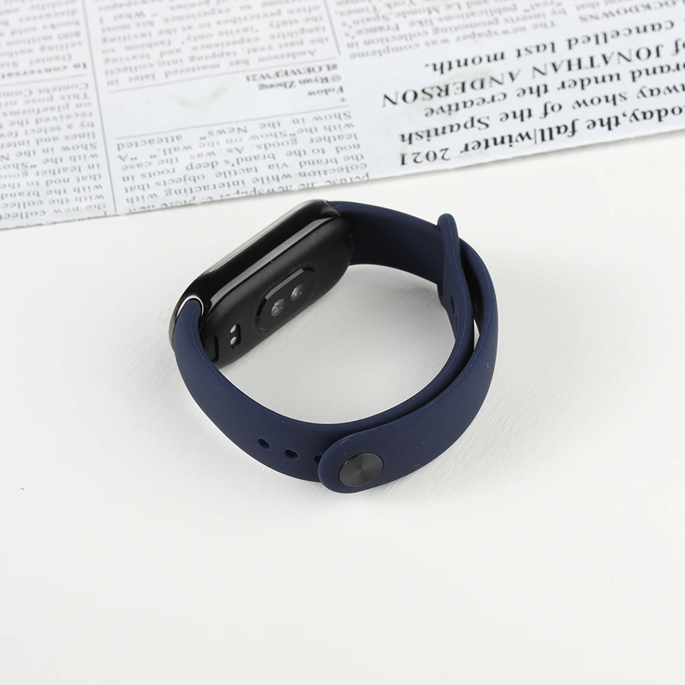 Silicone Strap For Xiaomi Mi Band 11 10 9 8 NFC Sport Bracelet Wristband Pulseira Correa Xiaomi Smart Band 11 10 9 8 Accessories