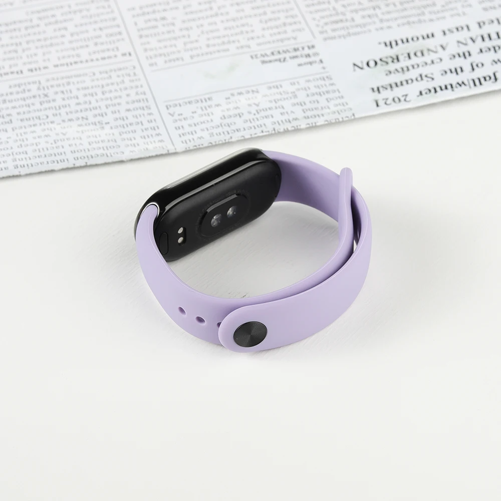Silicone Strap For Xiaomi Mi Band 11 10 9 8 NFC Sport Bracelet Wristband Pulseira Correa Xiaomi Smart Band 11 10 9 8 Accessories