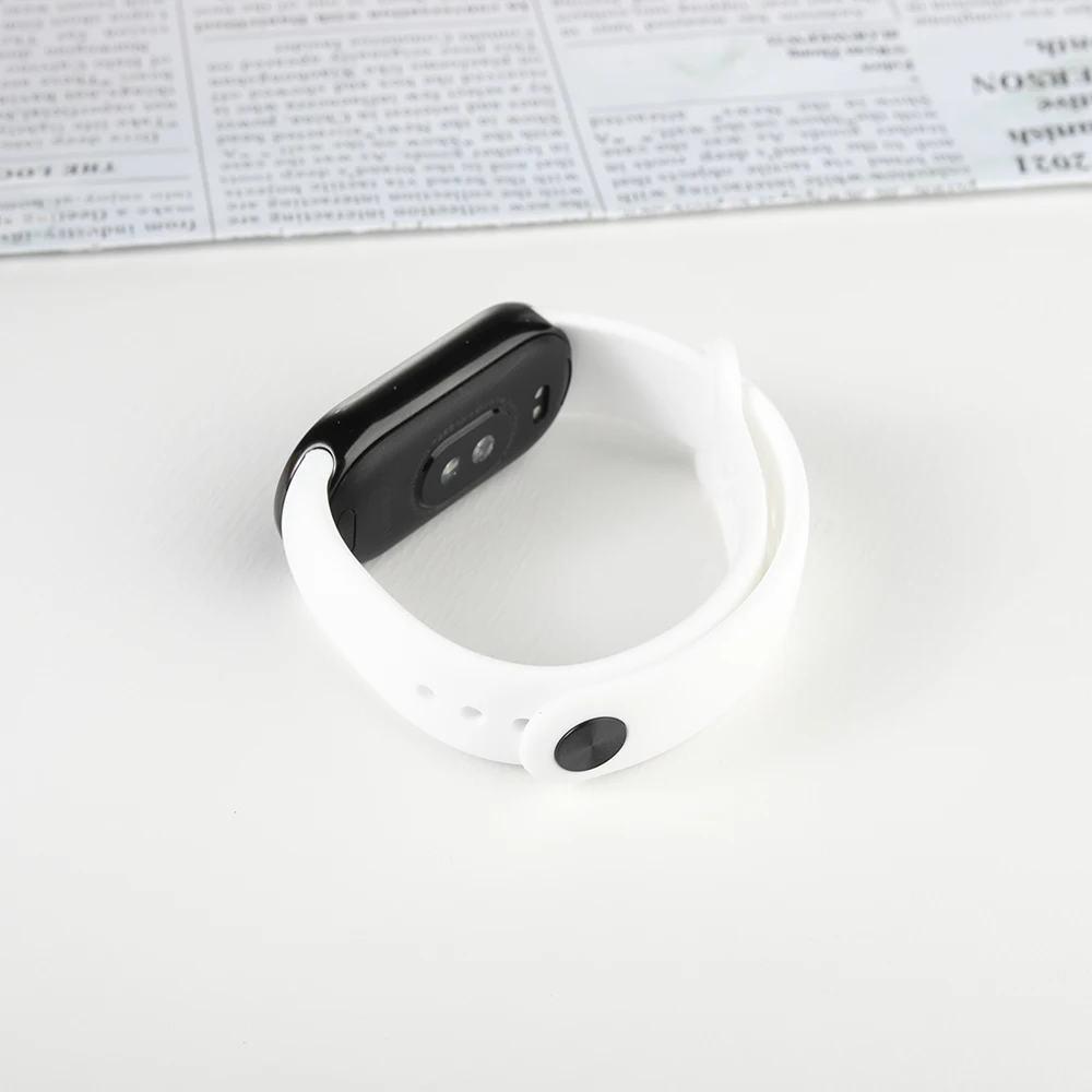 Silicone Strap For Xiaomi Mi Band 11 10 9 8 NFC Sport Bracelet Wristband Pulseira Correa Xiaomi Smart Band 11 10 9 8 Accessories
