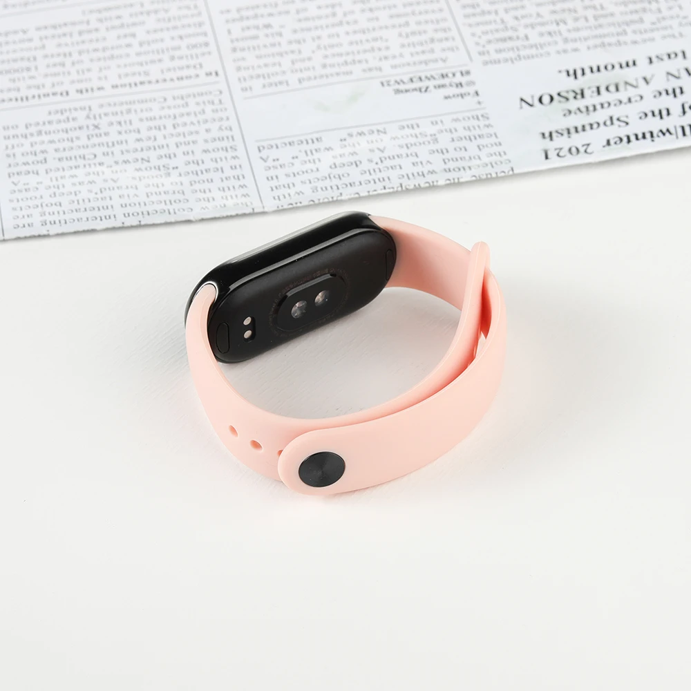 Silicone Strap For Xiaomi Mi Band 11 10 9 8 NFC Sport Bracelet Wristband Pulseira Correa Xiaomi Smart Band 11 10 9 8 Accessories
