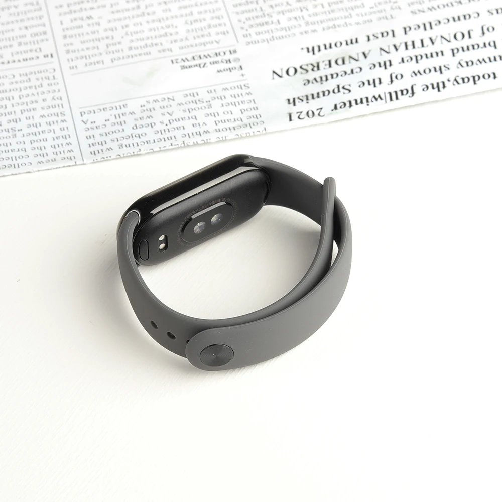 Silicone Strap For Xiaomi Mi Band 11 10 9 8 NFC Sport Bracelet Wristband Pulseira Correa Xiaomi Smart Band 11 10 9 8 Accessories