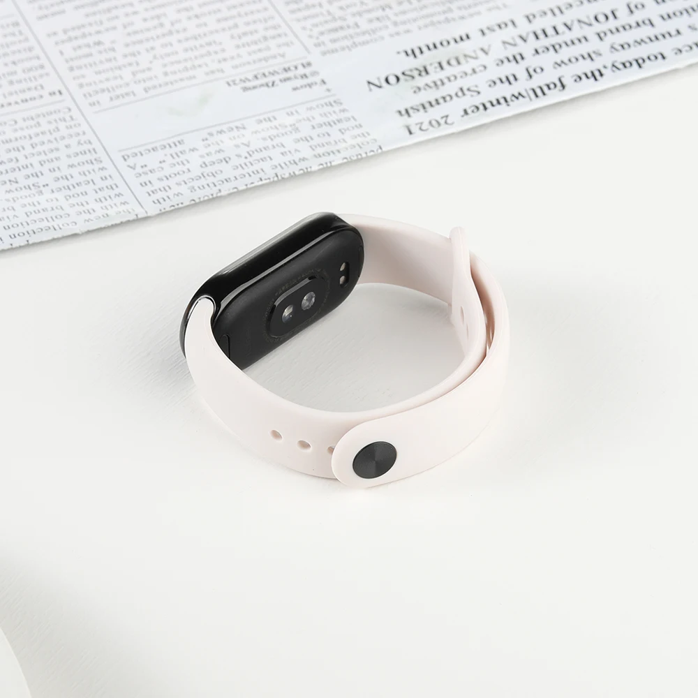 Silicone Strap For Xiaomi Mi Band 11 10 9 8 NFC Sport Bracelet Wristband Pulseira Correa Xiaomi Smart Band 11 10 9 8 Accessories