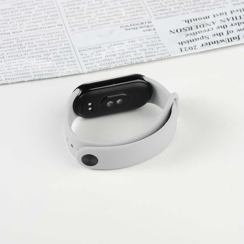 Silicone Strap For Xiaomi Mi Band 11 10 9 8 NFC Sport Bracelet Wristband Pulseira Correa Xiaomi Smart Band 11 10 9 8 Accessories
